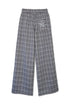 【PRE-ORDER】Mayte × Cycle ECHO STAR CHECK PANTS -WARM GRAY-
